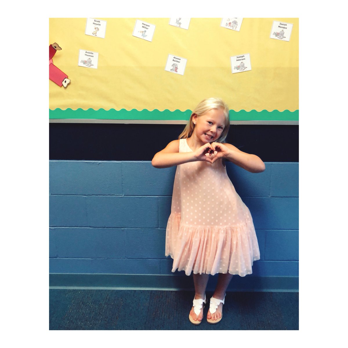 itskelseyp's tweet photo. C/o 2031!! Kindergarten here she comes! #getready #becauseimnot #mybaby https://t.co/EE1evKIAAG