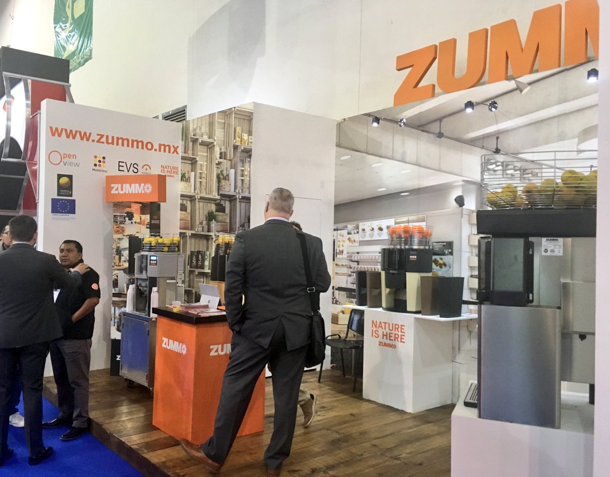 afehc's tweet image. HORECA FROM SPAIN en @ABASTUR México. @Zummo_official en el Stand 1802!