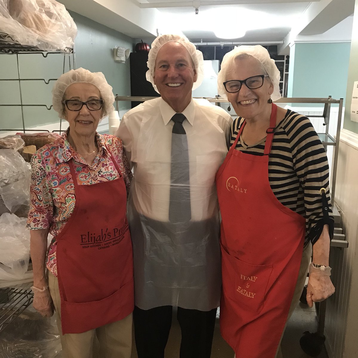“Service to others is the rent you pay for your room here on earth.” Always an amazing experience working with the Wednesday lunch crew at <a href="/ElijahsPromise/">Elijah's Promise</a>. #newbrunswicknj