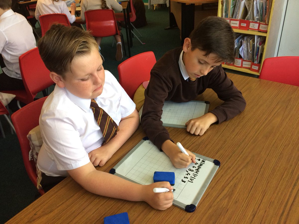StMichaelsPNS's tweet image. Primary 7 assessed one another’s knowledge and understanding on the concept of Place Value today. #peerassessment #nextstepsinlearning @LandLNLC