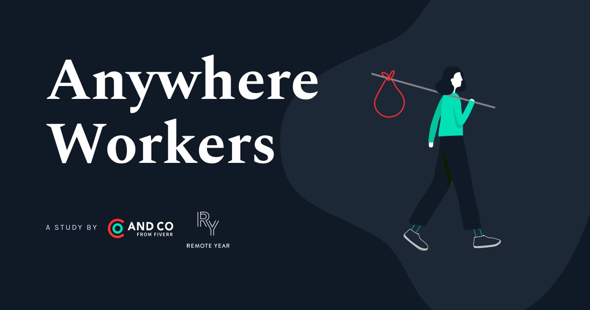 CollabMiami's tweet image. Remote Work &amp;amp; Digital Nomads Study 2018 - The Anywhere Workers #freelancers #digitalnomads #coworkers #collaborators #anywhereworkers bit.ly/2LhB3Mg