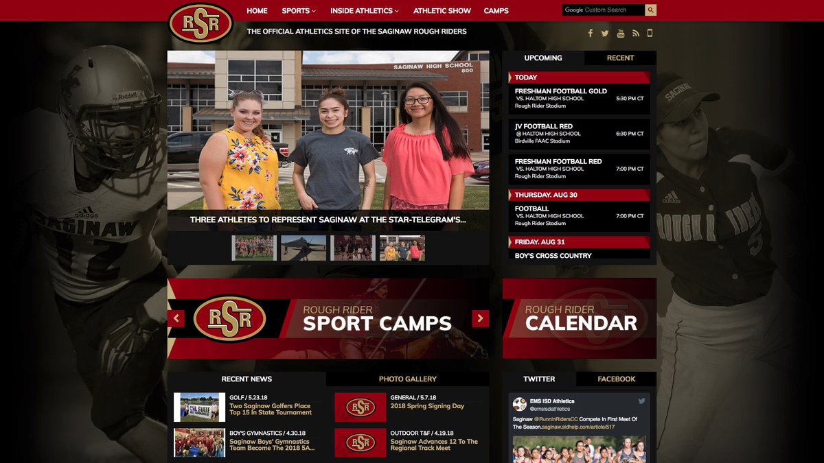 SIDHelp's tweet image. Saginaw High School Athletics has launched their newly redesigned website. Check it out today! saginaw.sidhelp.com