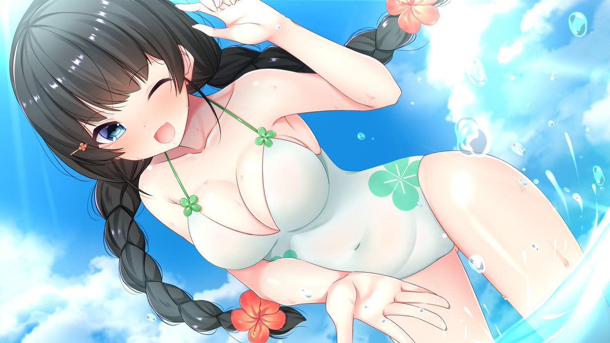 やっとデートシーン来たわ…委員長との海イベスクショ上げ
#みとあーと 