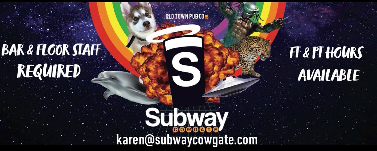 Subway Cowgate tweet media