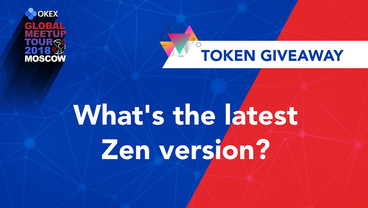 okx's tweet photo. ANSWER TO WIN 10 $ZEN💰 :
(5 winners in total, to be revealed on 3 Sept)

1) Follow us on Twitter 👍
2) Like &amp; retweet this post 😘
3) Submit your response to the question at https://t.co/lmLd6Biq1L

#OKExGlobalMeetupTour #Crypto #Blockchain https://t.co/DM06A1MgZc