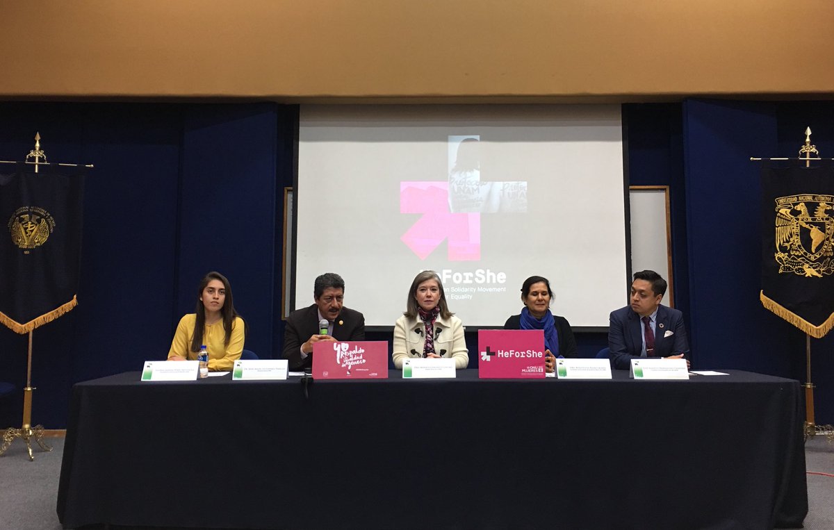 FMVZUNAM's tweet photo. Hoy en la @FMVZUNAM, se llevó a cabo el Informe de Actividades del Comité Estudiantil #HeForSheUNAM 2016-2018 y la toma de protesta del nuevo comité, con la asistencia de la Dra. Mónica González Contró, Abogada General de la UNAM. https://t.co/OefV2PrAMP