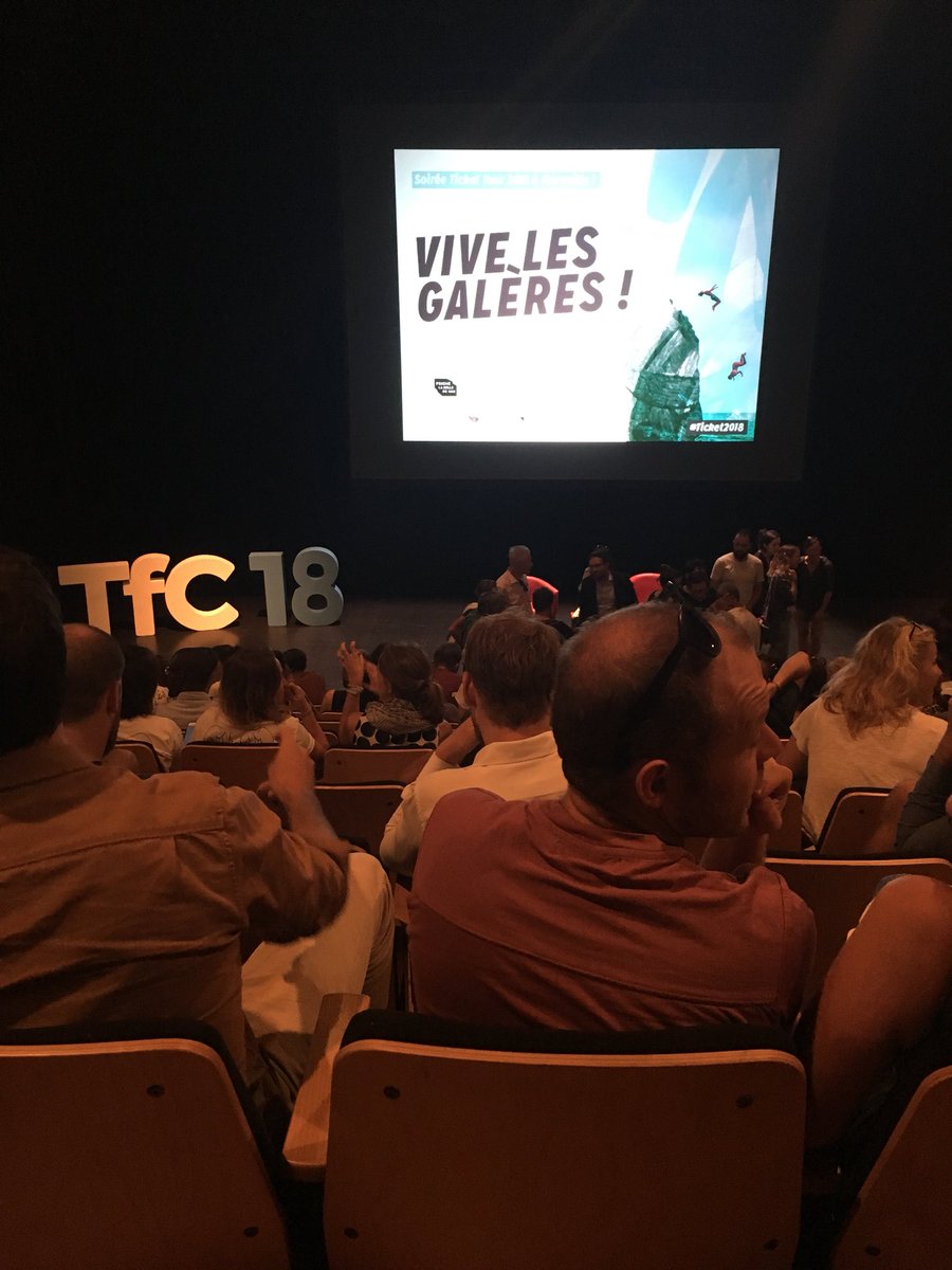 aurelily's tweet photo. Seconde soirée grand public #ticket2018 sur le thème « vive les galères » à suivre https://t.co/L6LKgPsQss