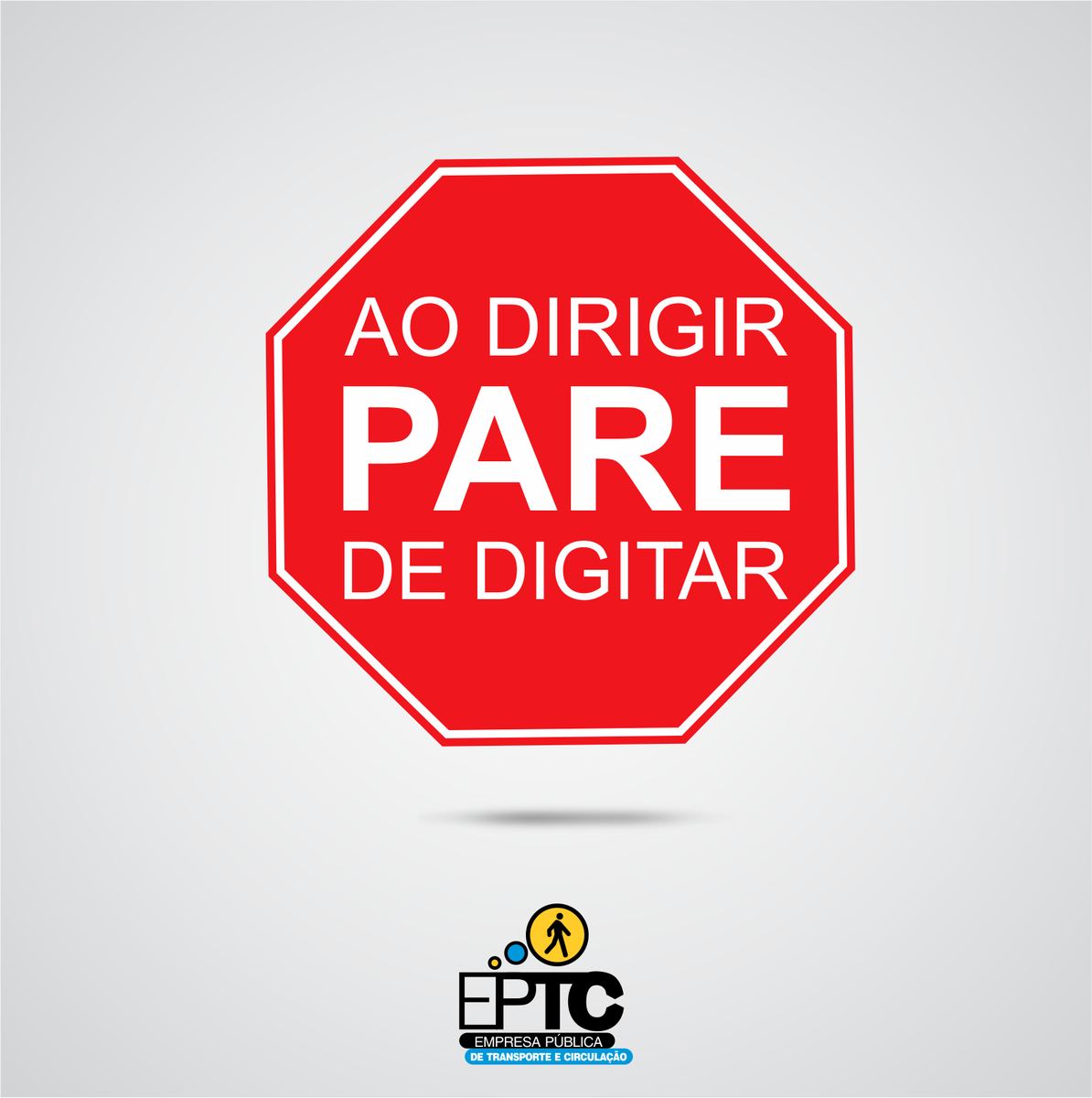 EPTC_POA's tweet image. Ao dirigir PARE de digitar! 📵 
#JuntosPelaVida