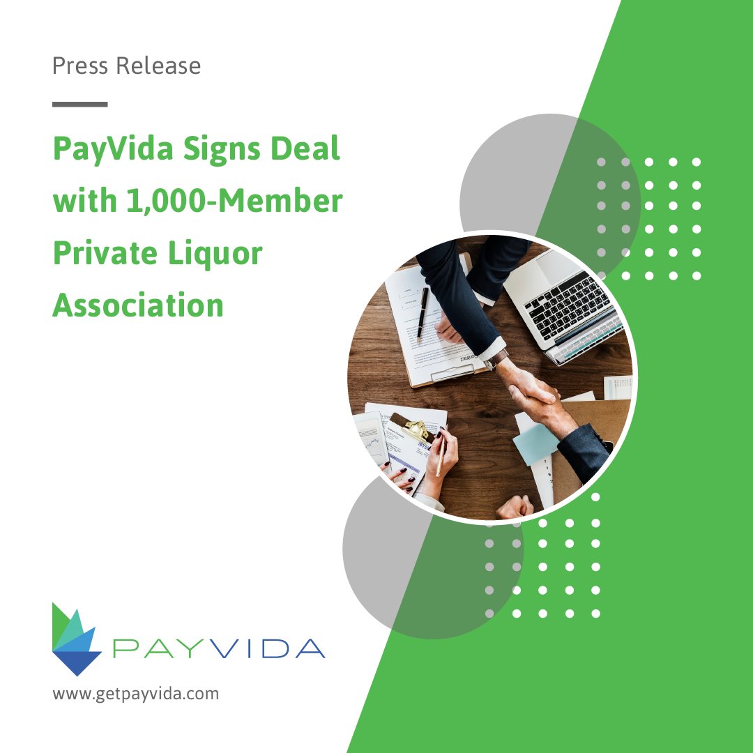 PayVida's tweet image. PRESS RELEASE — #PayVida is pleased to announce that the company will be the exclusive partner and preferred vendor for British Columbia’s Alliance of Beverage Licensees (@ABLEBC): bit.ly/2LBJx0J #PaymentProcessing #startup #payments #PaymentGateway