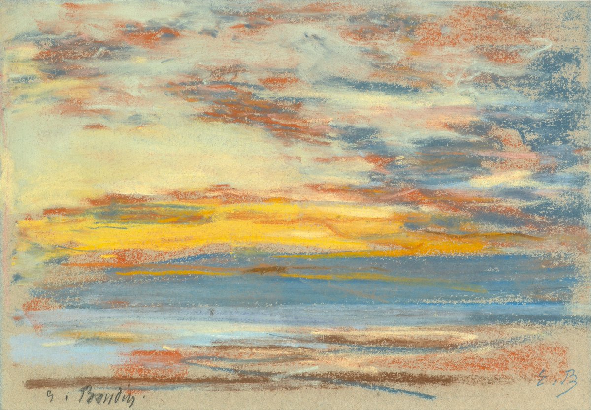 Resultado de imagen de estudios sobre el cielo boudin