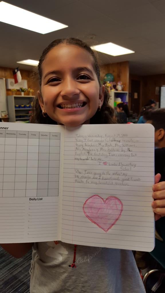 This beautiful girl's words melted my heart today! So thankful for her! Writing in NAC!❤
#leopardsshine 
<a href="/CFISDlieder/">Lieder Elementary</a>
<a href="/laura_nac/">LauraNAC</a> 
<a href="/Normateachesnac/">Norma Nieto</a>