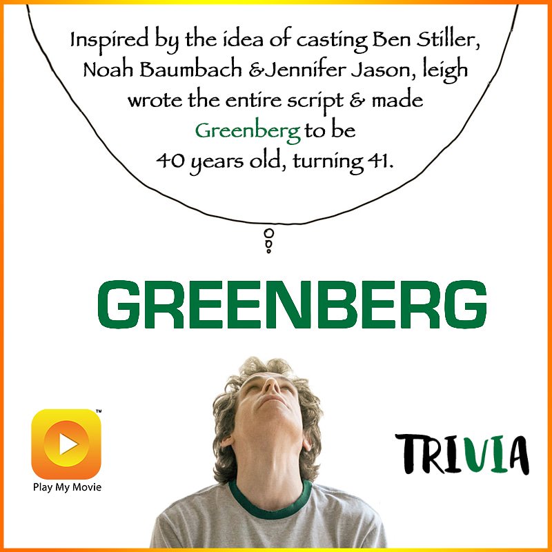 PlayMyMovie's tweet photo. This movie gives a great insight on problema  modern human goes through. 
Watch #greenberg only on #playmymovieapp
 #American #comedy #drama #film  #Noahbaumbach @benstiller #gretagerwig @rhysifans #rhysifans @brielarson #jenniferjasonleigh https://t.co/NNBSSUYEJ2
