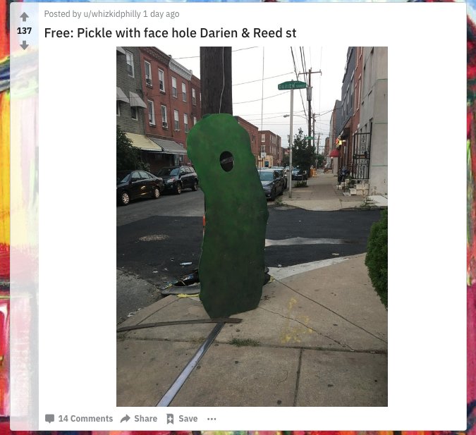MeredithStreet's tweet photo. Why I love Philly, reason #38437995 https://t.co/Tn7yH2CCt2