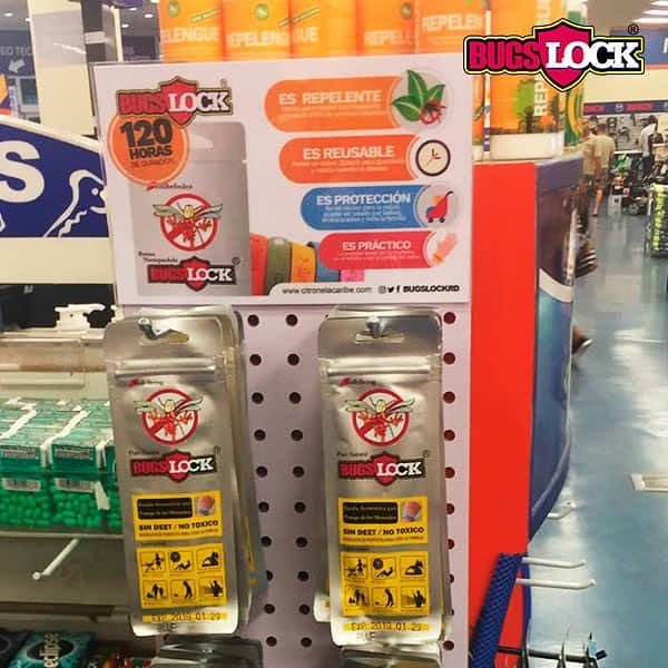 BugslockRD's tweet photo. Busca ya tus #banditasrepelentes #bugslock #bugslockrd #tubandarepelente #citronela en #ferreteriaamericana y disfruta de tus días sin #mosquitos...
.
.
.
.
NATURAL ☘️ NO TÓXICO ❌ 
@ferreamericana https://t.co/SkQhJBPAsd https://t.co/M9nmdqD0bt
