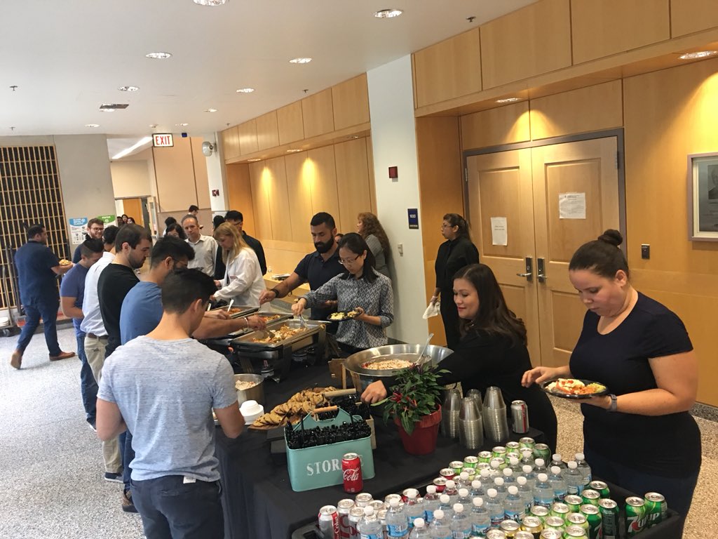 The <a href="/UICPharmacology/">UIC Pharmacology</a> 2018 fall semester starts with an indoor picnic! Joining us the new GEMS 1st year PhD students and new faculty members at the #uicmedicalschool