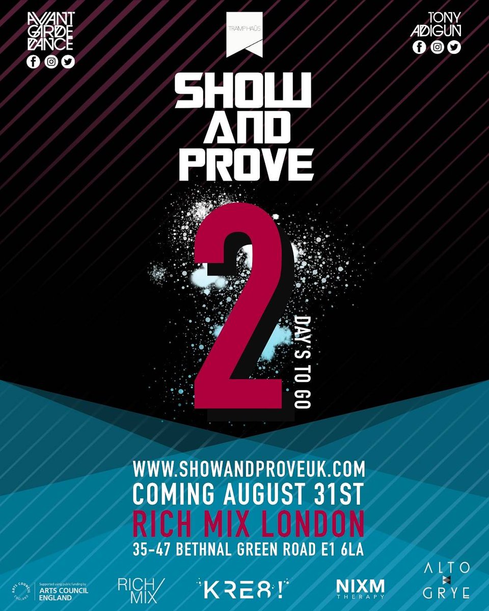2 DAYS TO GO PEOPLE UNTIL THE BATTLES POP OFF! We've got the freshest DJ's bringing you that killer vibe.🔥 BATTLERS remember you can only buy your tickets on the door so make sure to bring those pennys 😉#ukdancebattle #showandprovethebattles2018