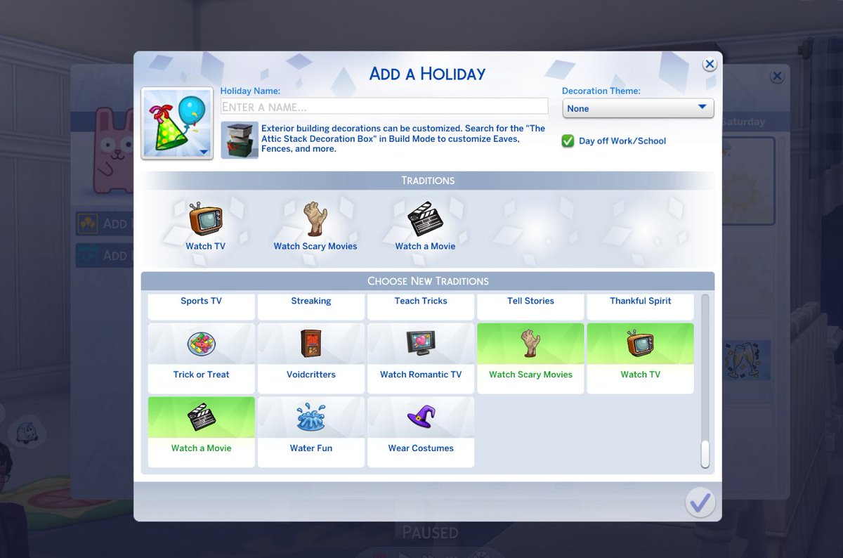 icemunmun's tweet image. Assorted Custom holiday traditions #TheSims 

Download - modthesims.info/download.php?&amp;amp;…