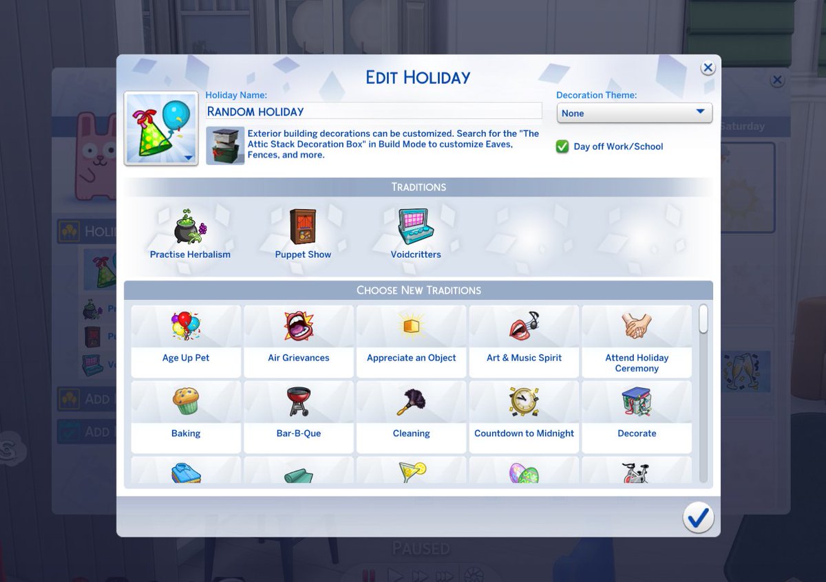 icemunmun's tweet image. Assorted Custom holiday traditions #TheSims 

Download - modthesims.info/download.php?&amp;amp;…