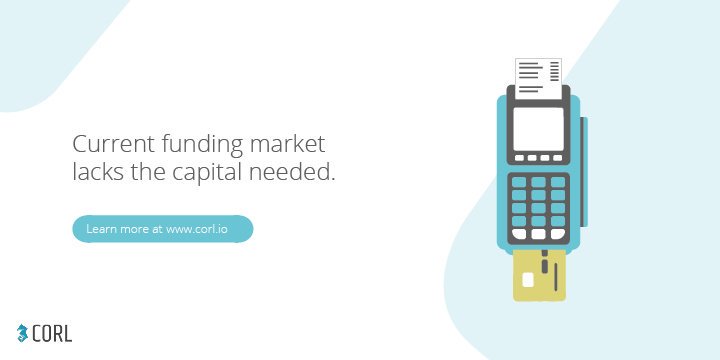 getcorl's tweet photo. Traditionally the 1% of companies that qualify for funding wait months to receive it.
Get growth capital quicker with Corl: https://t.co/lcGCgMSZ4i
#corl #getcorl #corltoken #STO #securitytoken #blockchain #cryptocurrency #tech #fintech #entrepreneur #startups #funding #capital https://t.co/7z0ffkIzAQ