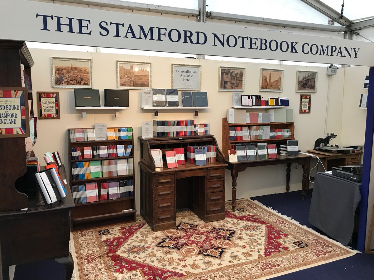 SNCStamford's tweet image. Nearly there! Just a few more tweaks in the morning. We have some fabulous new colours and products. Come and see us in the Lifestyle Pavilion.  #burghleyhorsetrials #stamford #stationery