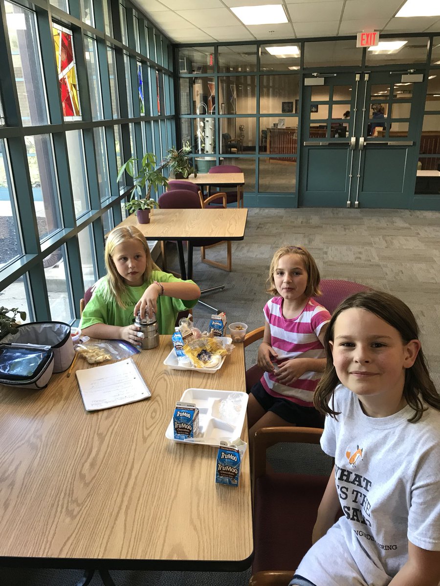 I enjoyed a working lunch meeting with this crew as they begin the planning process of our 4th grade talent show! <a href="/EEZCS/">Eagle Elementary</a>