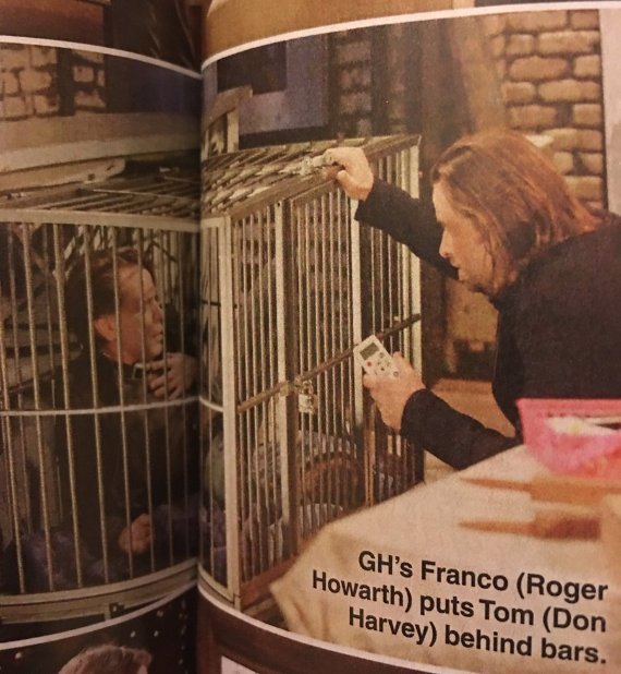 slightlylopside's tweet photo. Edgy Franco, Tom in the cage was extreme, I was rivited! Liz knows,loves&amp;accepts this about him. It's great to see Franco find his humanity&amp;become a family man-something he never wanted before he fell in love.Liz&amp;Franco should have a child together bringing their story fullcircle https://t.co/sT2Ml5Tce6