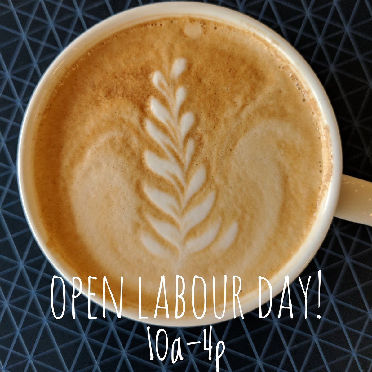 We are going to be open for reduced hours this upcoming holiday Monday ☕