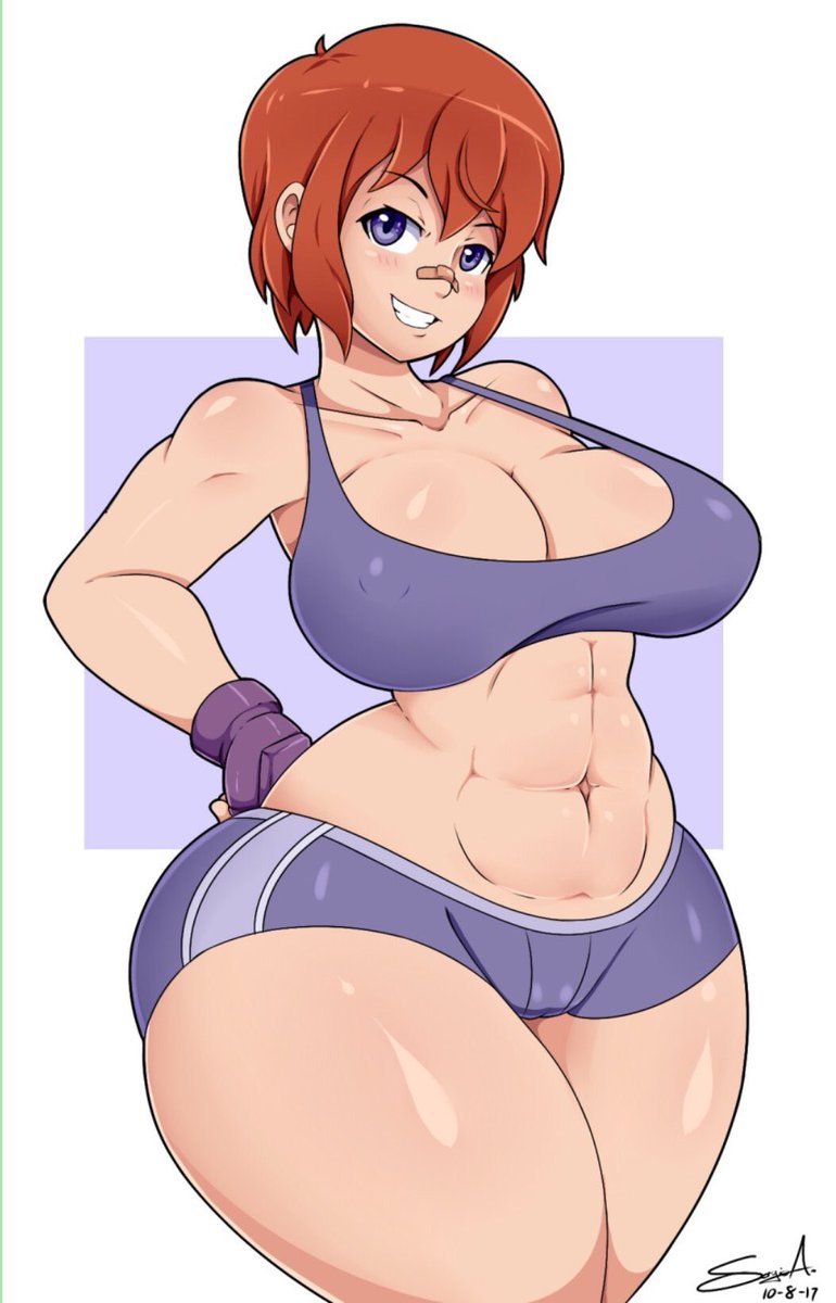 “Just out for my daily jog.” Azuki smiled as she wore her running clothes