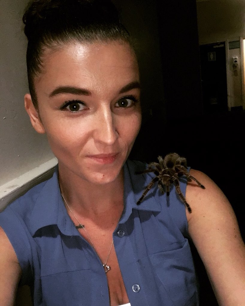 wells_beki's tweet photo. @craigandsteve @craigcrowton @butlins Cannot thank you enough for getting me over my phobia! Love them now and seriously cannot wait to have my own! So proud to see my Boy hold Incey! We both wanted to take her home! #proudmumma #lovetarantulas #topguy xxx https://t.co/tP3YNE95Bd