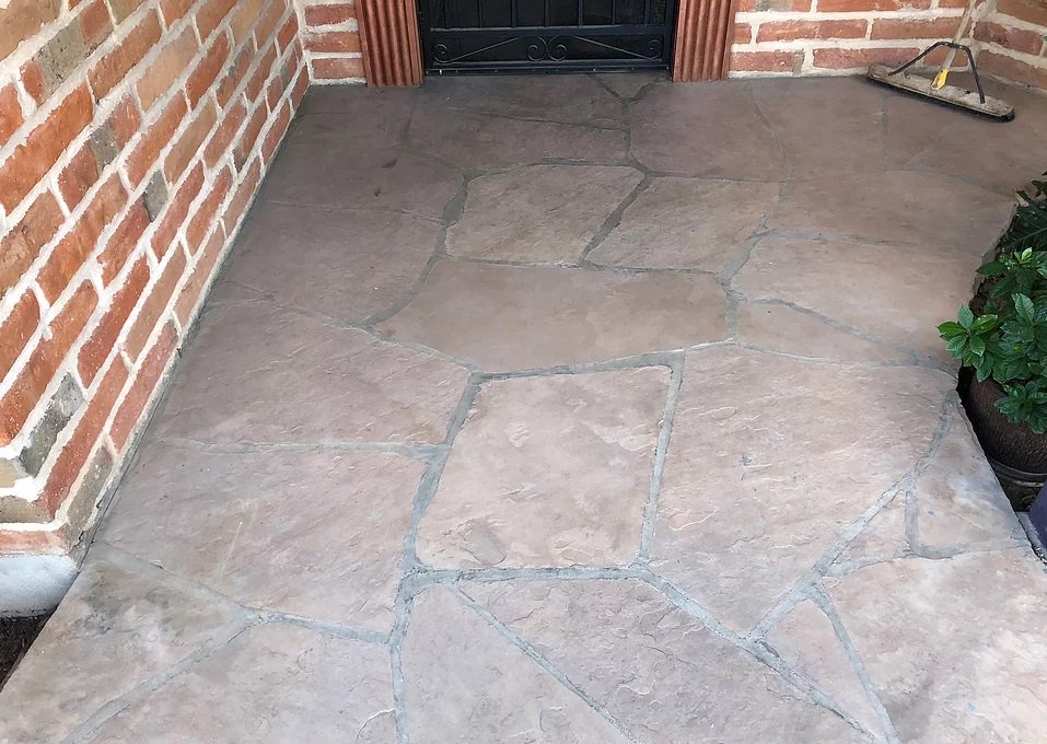 floorcaretucson's tweet photo. Flagstone maintenance 101: RESEAL Over time, the elements can take their toll on flagstone, leaving it susceptible to calcium buildup and rupture from temperature changes and water penetration. #flagstone #tucsonflooring #floorcare https://t.co/R32HhenwkQ https://t.co/yXtcRRgPMt