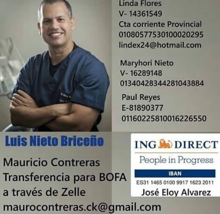 Yaquelin_Loyo's tweet photo. Luis Nieto es egresado de la @UCarabobo, Facultad de Odontología,  ex alumno y profesor. Agradecemos lo que puedas aportar. Muchas gracias Dios se lo conceda en salud y vida. @profnieto https://t.co/qUHX3et1Yk
