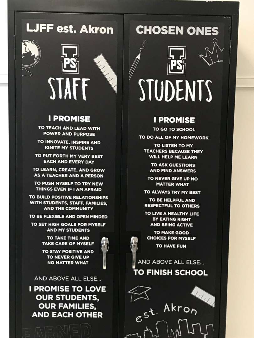 Anthonymathguy's tweet photo. The I Promise School mantra for students and staff. Wonderful word for all to follow.😀 https://t.co/DlEj3Saxww