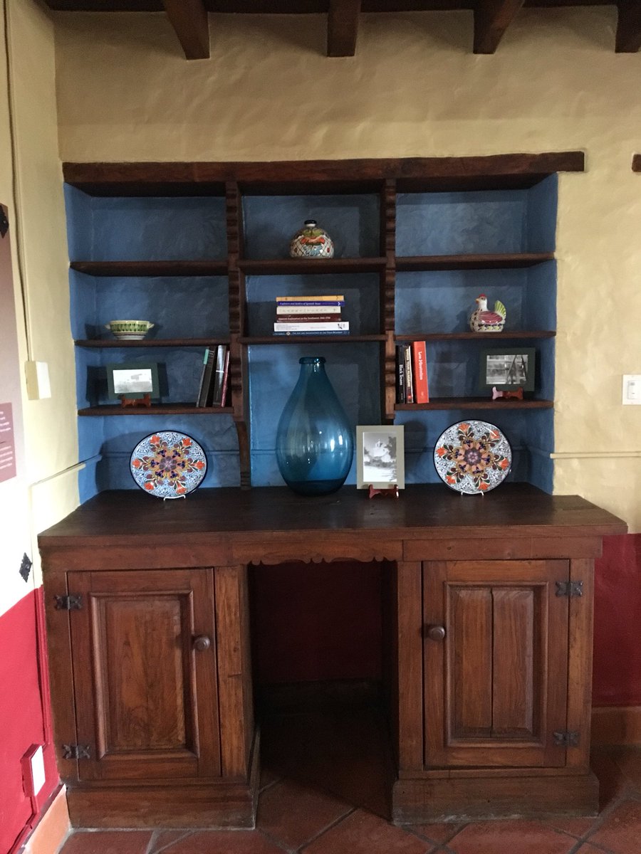 TxParksCuration's tweet photo. Installing Mexican pottery at the newly renovated 1930s Keeper’s Cottage at #GoliadStateHistoricPark. #CuratorofCool #TexasStateParks #TexasCCCparks https://t.co/A7sAluy8gZ