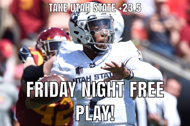 mltips1's tweet image. Play Utah State +23.5 Over Michigan State for Friday’s  NCAAF Free Sharp Play ! Get Today’s $$HUGE Premium Play of the Day text “POD” 702-266-7047 For today’s NFL NCAAF MLB NBA MLTips.com
Also Ask about our 50-75% off first time clientPremiumPlayDiscount