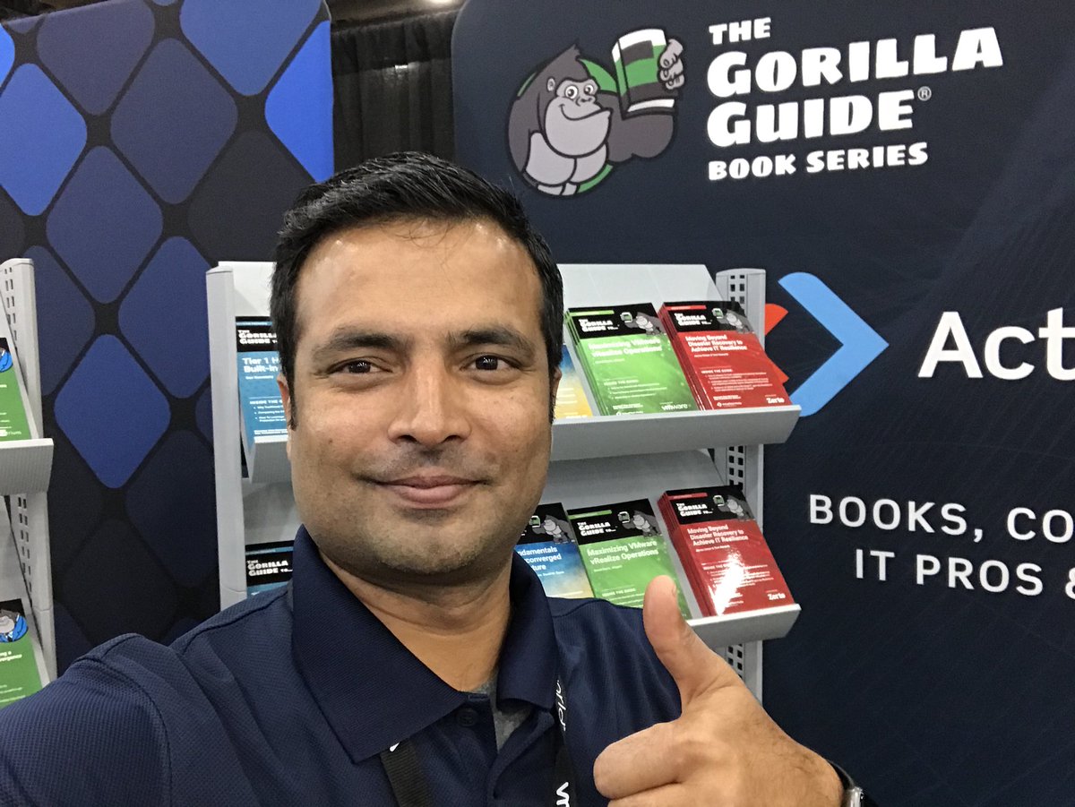 pvukkalkar's tweet image. #GorillaGuide #VMword2018