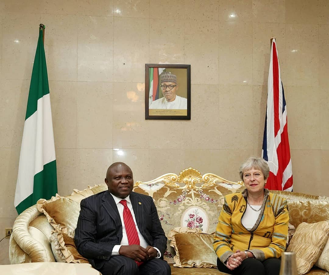 AkinwunmiAmbode's tweet photo. Nigeria shares a long relationship with Britain and we agreed that the stability in government has given investors a lot of confidence to do business in Lagos. We are positive that both nations will benefit from this bilateral relationship. https://t.co/phvS6pY9lx