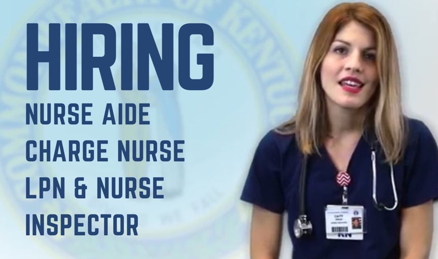 Ky Personnel Cabinet On Twitter Hiring Nurses We Want You To