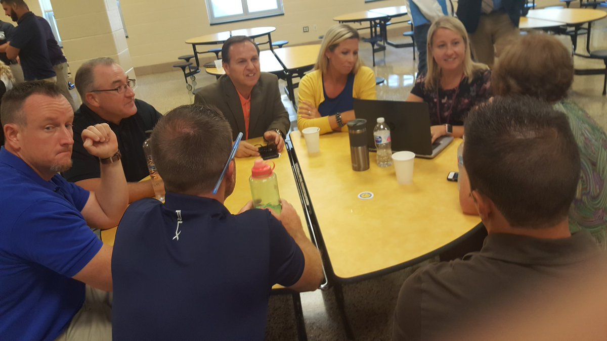 SVHS Faculty Collaborate in teams to Create ideas  to empower a positive cultural. #PennDelcoProud