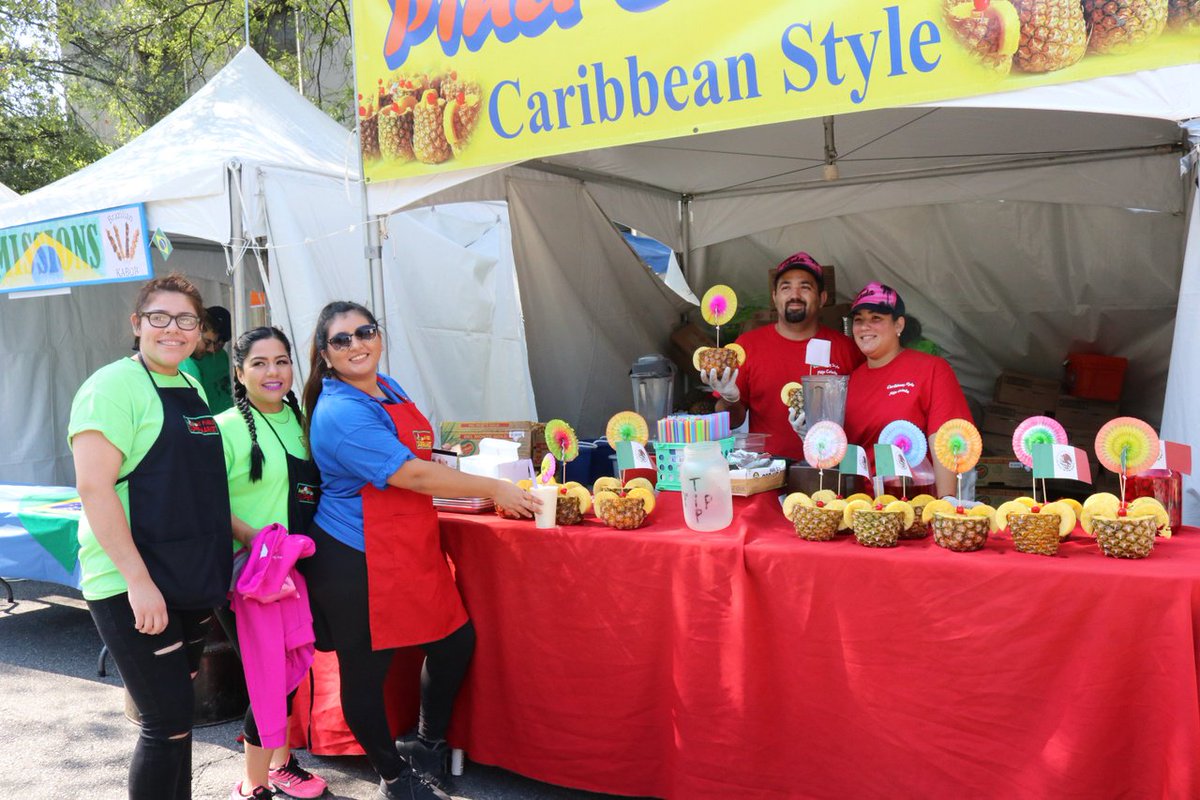FiestaBham's tweet photo. If you like piรฑa coladas and getting caught in the rain...well, maybe not so much the rain, but DEFINITELY if you like piรฑa coladas, you should come to #FiestaBham! Caribbean Style Piรฑa Colada will be selling delicious drinks. We'll see you there! #CelebratingInFullColor https://t.co/fRajf9JQ4D