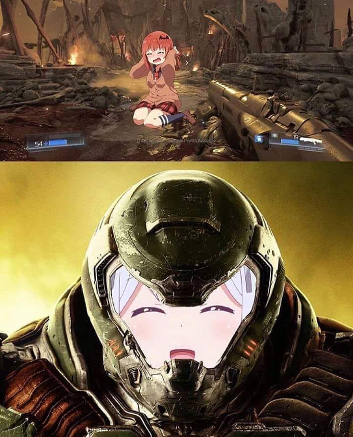 uSpotGaming's tweet photo. The new #DOOM game looks crazy good. Who plans to buy it??? 

#DoomEternal @DOOM https://t.co/cv6fo7qgmd