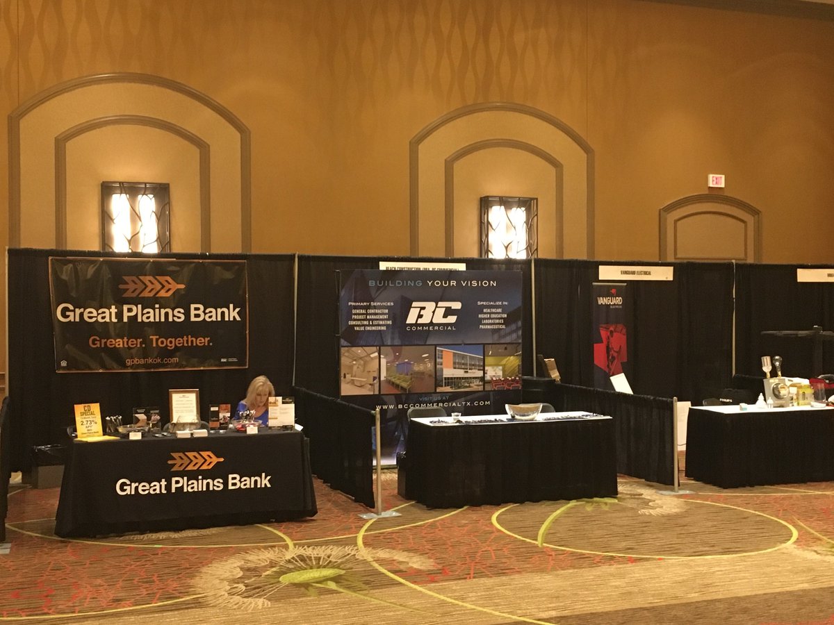 bccommercialtx's tweet photo. Booth #11 ready to go! Come by and see us from 3pm to 7pm today! https://t.co/JCNXrb4LXf