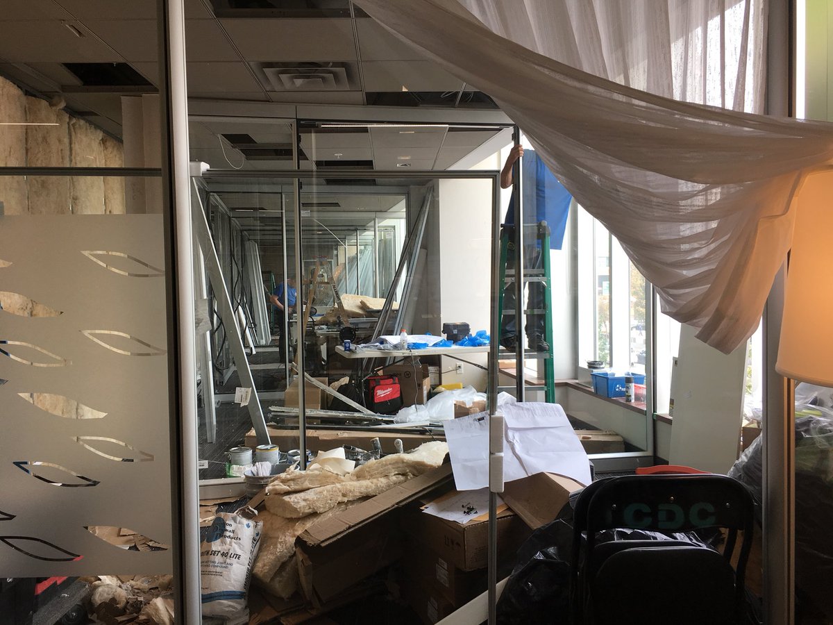 *BEFORE PHOTOS*: Please excuse our premises as we work to expanding our 2nd Floor offices to serve our Burnaby Tri-Cities clients w/ added comfort. #TDCanadaTrust #9463 #renovations #shorttermpainlongtermgains