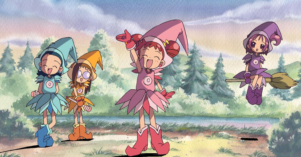 The little witches that could ✨✨ #MagicalDoReMi #WaybackWednesday