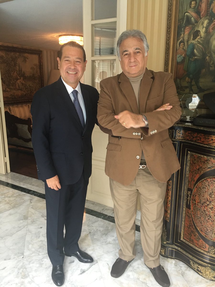 Grandes planes y proyectos con mi amigo Eduardo Imay, Director General de Grupo Real Turismo, con quienes trabajaremos de la mano para seguir promoviendo al prioritario sector turístico de México.