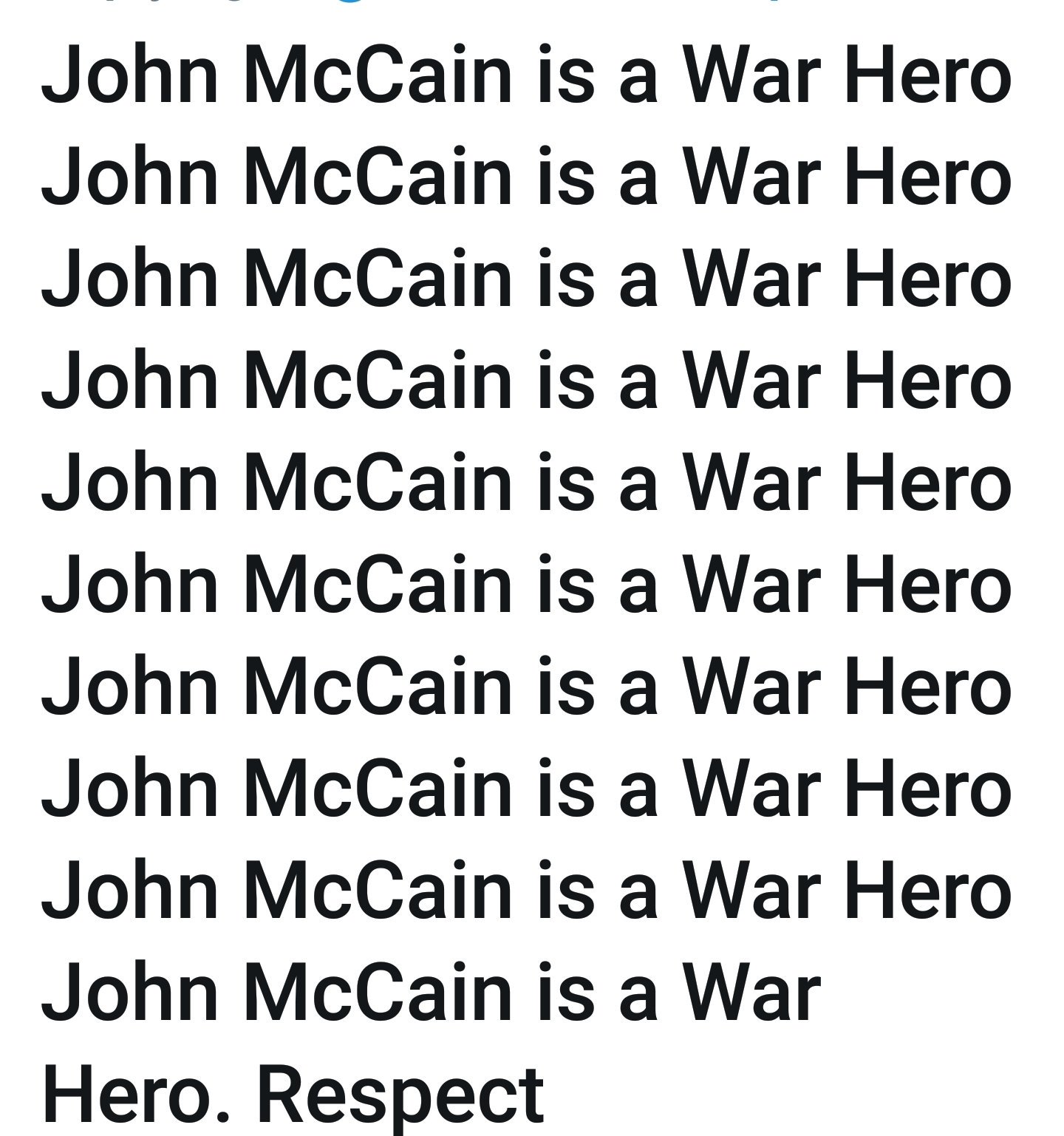  Happy birthday John McCain!!!     