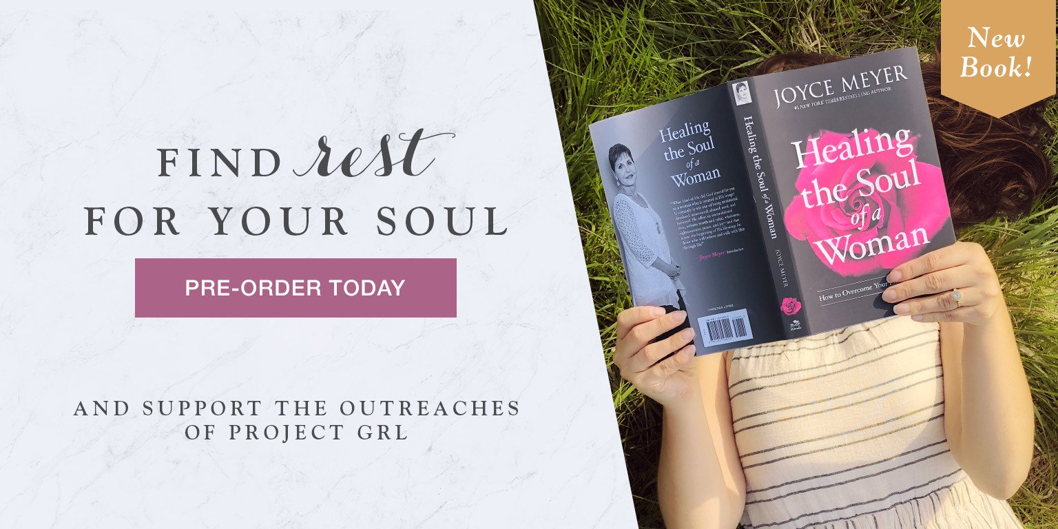 Joyce Meyer On Twitter You Can Find The Healing Your Soul Needs And Provide Hope To Women Girls Around The World Your Pre Order Of Healing The Soul Of A Woman Goes
