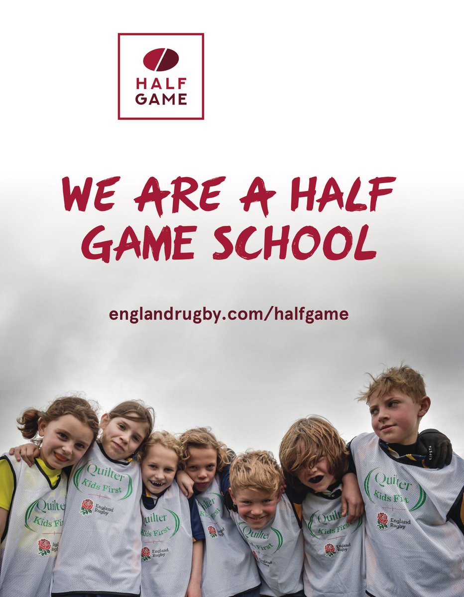 RFU_GameDev's tweet photo. Is your club or school in? Find some great resources here to help spread the word amongst your players, parents, coaches and teachers👇👇#HalfGameRule 
https://t.co/XOFf8uwRAv https://t.co/Nxmic45FGm