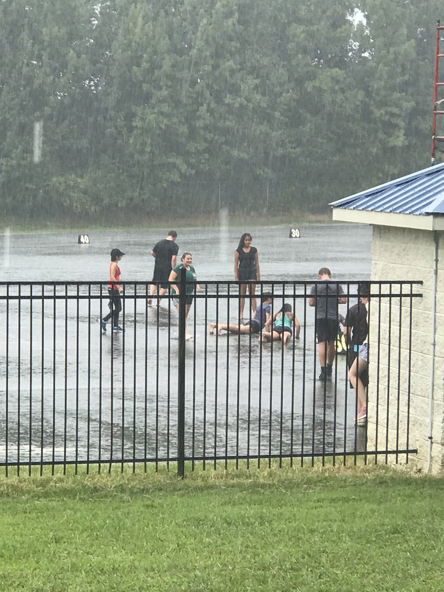 wvhsband's tweet photo. Weather outside was a little rough! Didn’t put any pages on today! #checktheforecast https://t.co/YQJz8VKwHe