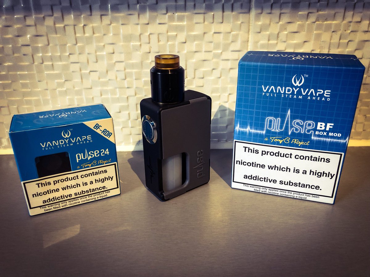 brotherhoodvape's tweet image. Its giveaway time again fam! Retweet and follow to be in with a chance of winning this Pulse squonk mod AND a Pulse 24 RDA. When we hit 500 followers we will pick a winner at random. Good luck to you all and happy Vaping 👊😤💨
 #BHVpulse #BHOVapefam #vapegiveaway