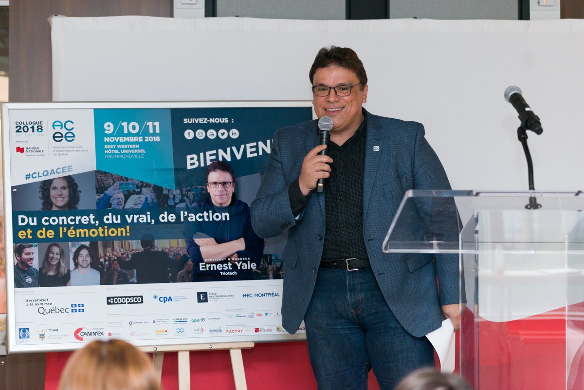 Les 9, 10 et 11 novembre prochains, on attend des centaines de jeunes à Drummonville pour le plus grand événement d'entrepreneuriat étudiant au Québec! <a href="/JournalExpress/">Journal L'Express</a> en parle: bit.ly/2ois4Bg